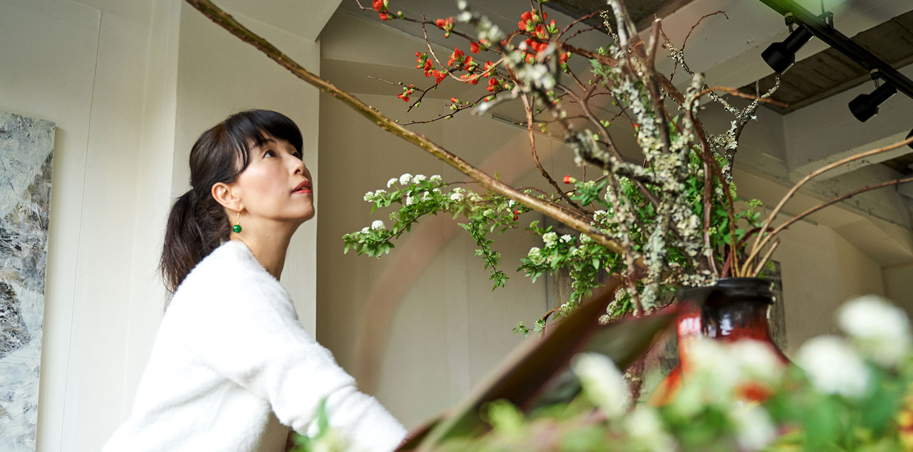 華道家 大谷美香 Ikebana Artist 東京にある草月流生け花体験教室 アトリエ双香 華道家 大谷美香 Ikebana Artist 東京にある草月流生け花体験教室 アトリエ双香